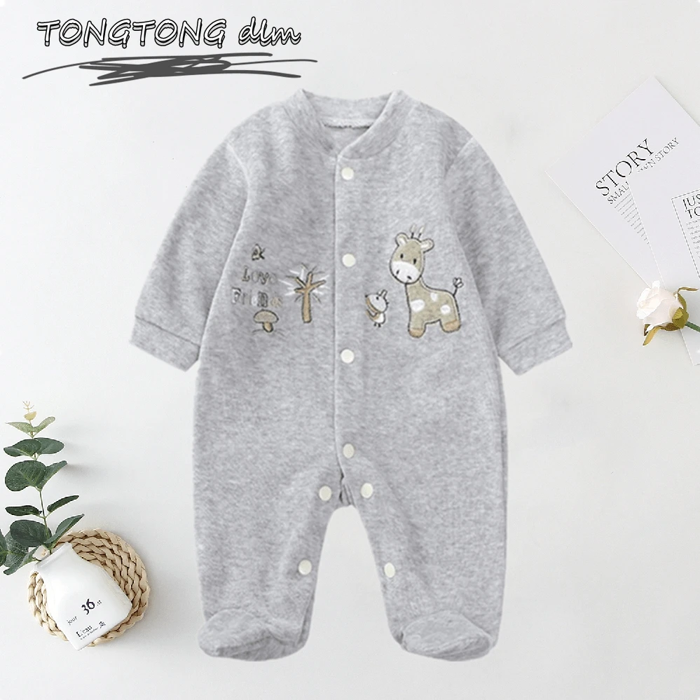 Infant Newborn Baby Cute Clothes Sets Girls Boys Winter Warm Harem Pants Waffle Ribbed Solid Unisex Bodysuits+elastic Pants