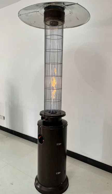 Tube Gas Patio Heater YF-PH3 Style Glass Europe Portable Garden Stainless Steel Infrared Heater Free Spare Parts CN;GUA