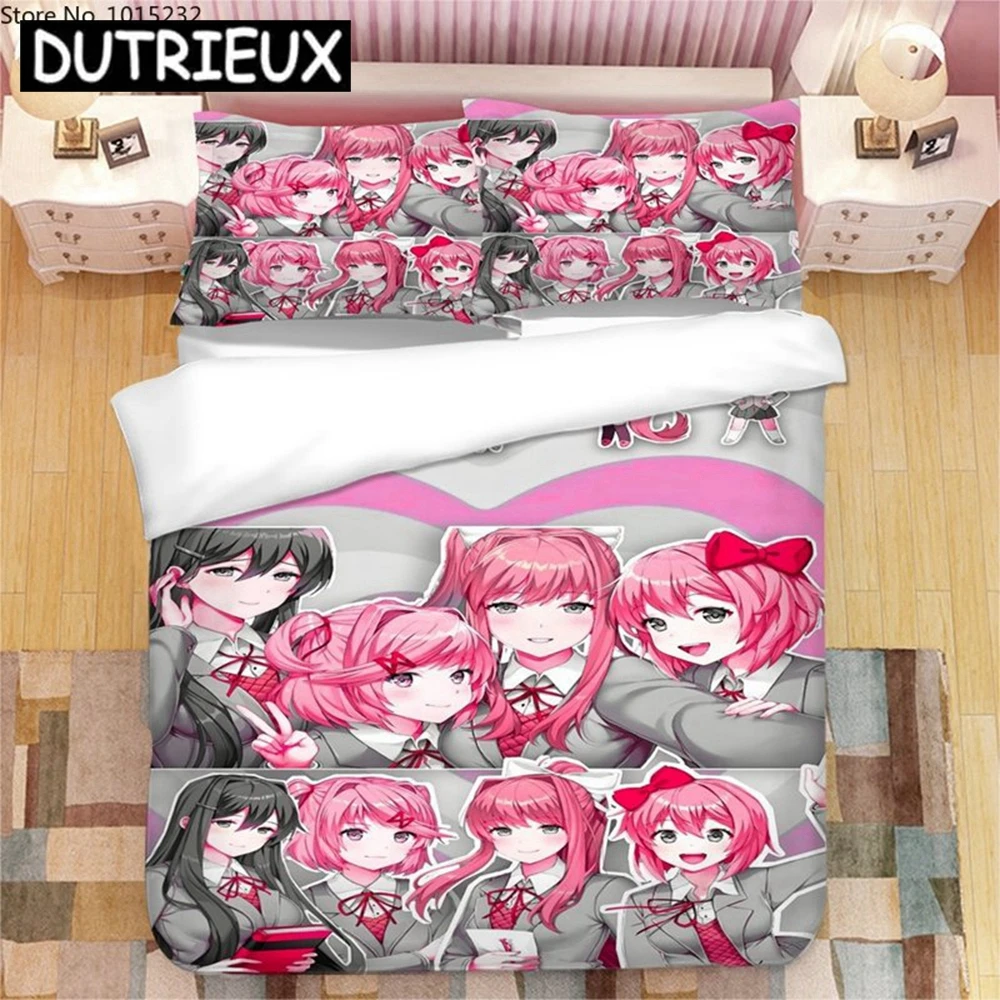 

Sakurajima Mai 3D Printed Bedding Set Japanese Anime Duvet Covers Pillowcases Comforter Bedding Set Bedclothes Bed Linen