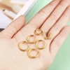4pair/Lot 6/8/10/12mm Stainless Steel Round Circle Hoop Earrings for Women Gold Color Tiny Helix Hoops Ear Piercing Loop Ring 4