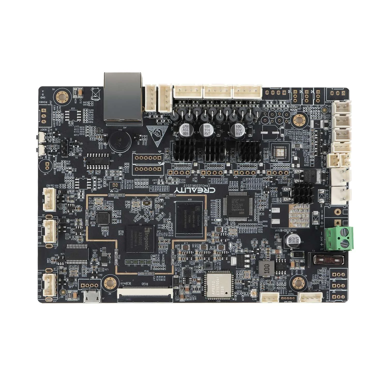 K1 Max Silent Mainboard Kit Creality Original Mute Motherboard 3D Printer Part Muslimex 32Bit Tmc2209 X2000E