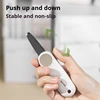 DELI Box Cutter with Anti-Slip Safety Grip - Portable Package Opener, Student-Safe Utility Knife for Unboxing, Wallpaper Trimmin 4