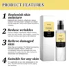 Snail Mucin Essence Fade Fine Lines Shrink Pores Repair Skin Barrier Whitening Moisturizing Hyaluronic Acid Collagen Face Serum 4