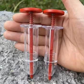 Portable Seed Dispenser-Easy-to-Use Manual Seeder for All Seeds, Ideal Garden and Lawn Care Tools, Seed on Demand Disperser