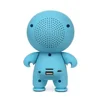 Mini Portable Speaker Cute Cartoon Baymax Smart Handfree Wireless Bluetooth with Microphone Wireless Bluetooth Speaker 6