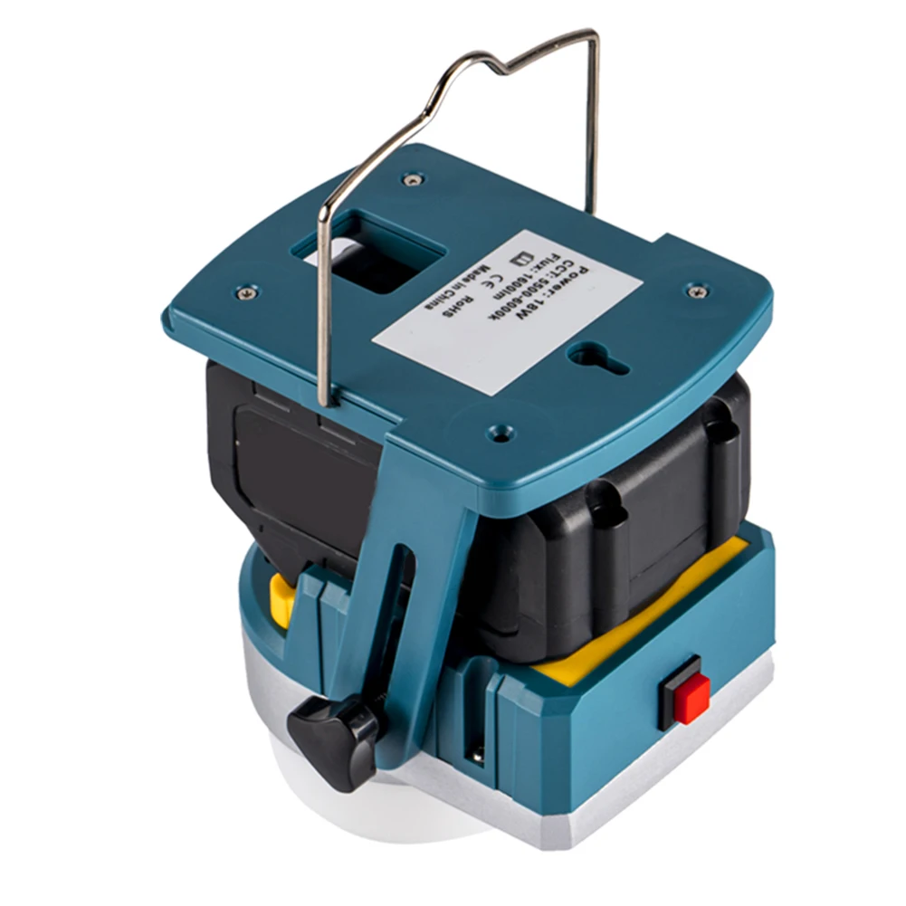 BAAG-18V 리튬 배터리용 야외 조명 BL1820 BL1840 BL1850 BL1860 BL1860B LED 스포트라이트 캠핑 야외 조명