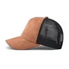 New Fashion Suede Baseball Cap For Men and Women Outdoor Mesh Snapback Caps Skin-friendly Feel High-end Net Hat Gorra Wholesale 4