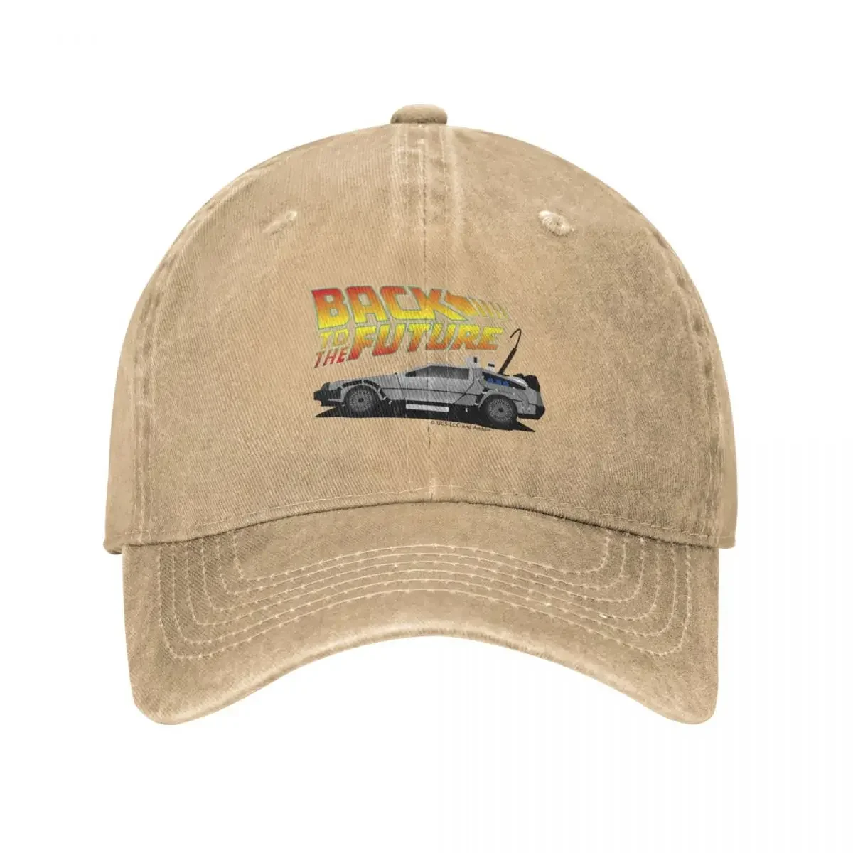 

2023 New Delorean Back To The Future Cap Cowboy Hat Luxury Brand Hats Hat For Women Men's