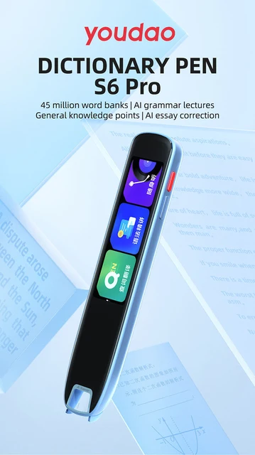 translator pen, 翻訳ペン S6 Pro 中国語インターフェース