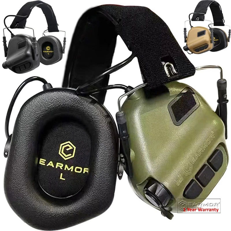 EARMOR M31 MOD3 Shooting Earmuffs Tactical Active Headset Military Anti