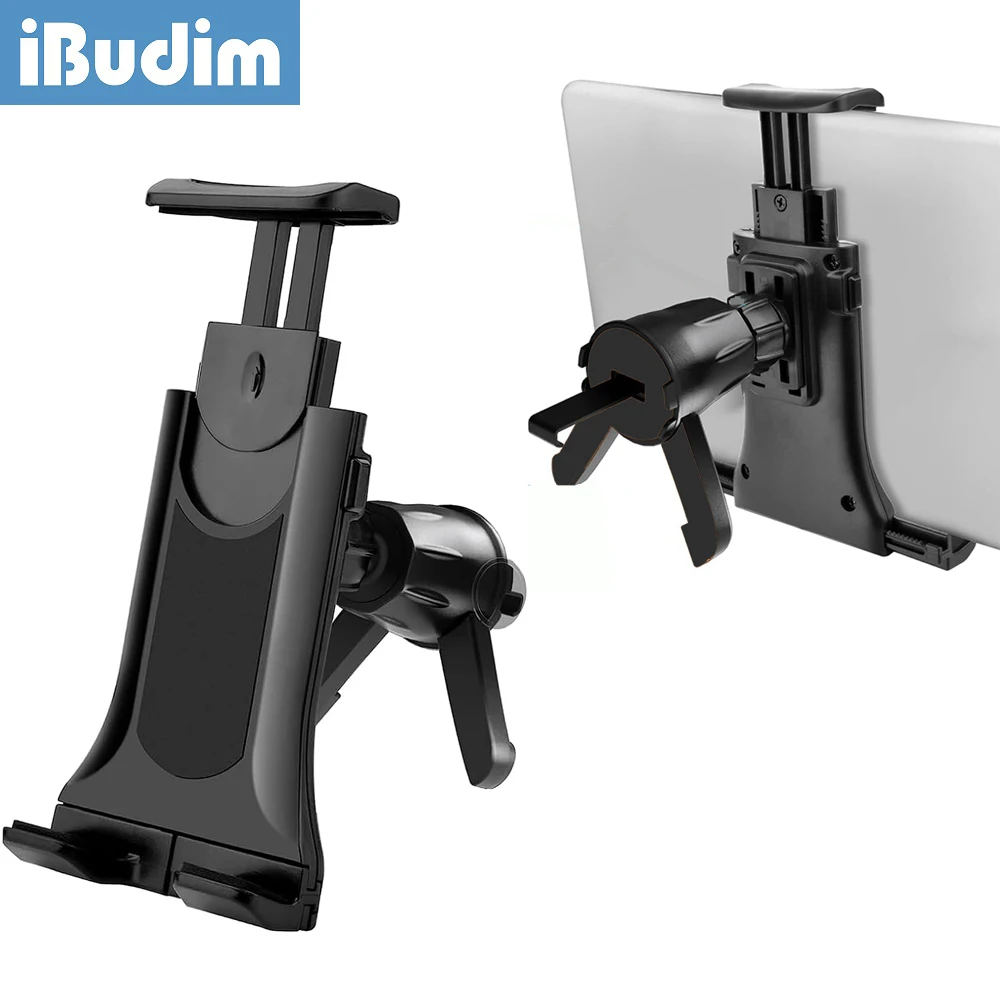 Ibudim-suporte de Tablet Universal Ajustável para Carro Suporte de Montagem de Ventilação Iphone Ipad Air Mini Samsung Tablets Xiaomi 412