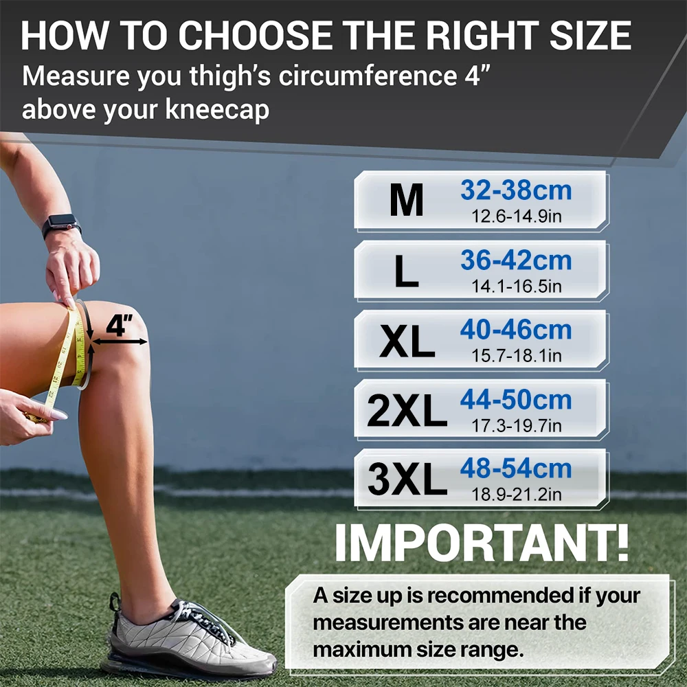 1PC Compression Knee Brace Support, Knee Wrap with Side Stabilizers for Knee Pain, Running, Meniscus Tear, ACL, Arthritis Relief BEST SELLERS