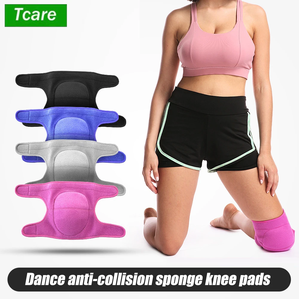 Tcare1PCKneePadsforDancersSoftAdjustableKneeProtectiveKnee