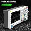 FNIRSI 1014D Digital Oscilloscope 2 In 1 Dual Channel Input Signal Generator 100MHz* 2 Analog Bandwidth 1GSa/s Sampling Rate 4