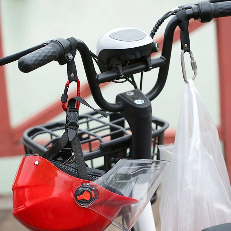 1/4pcs Universal Motorcycle Bicycle Front Hook Aluminum Alloy Handlebar Hooks Multifunctional Baby Cart Electric Scooter Hook