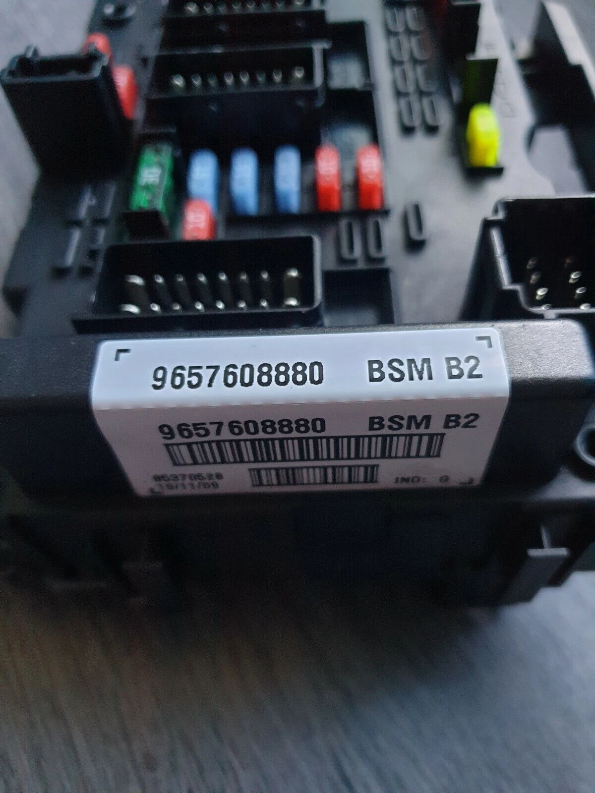 Module De Boîte à Fusibles BSM 6500Y1 Pour Peugeot 206, 307, 406, Citroën C2, C3, C5 - Remplacement Direct, Noir