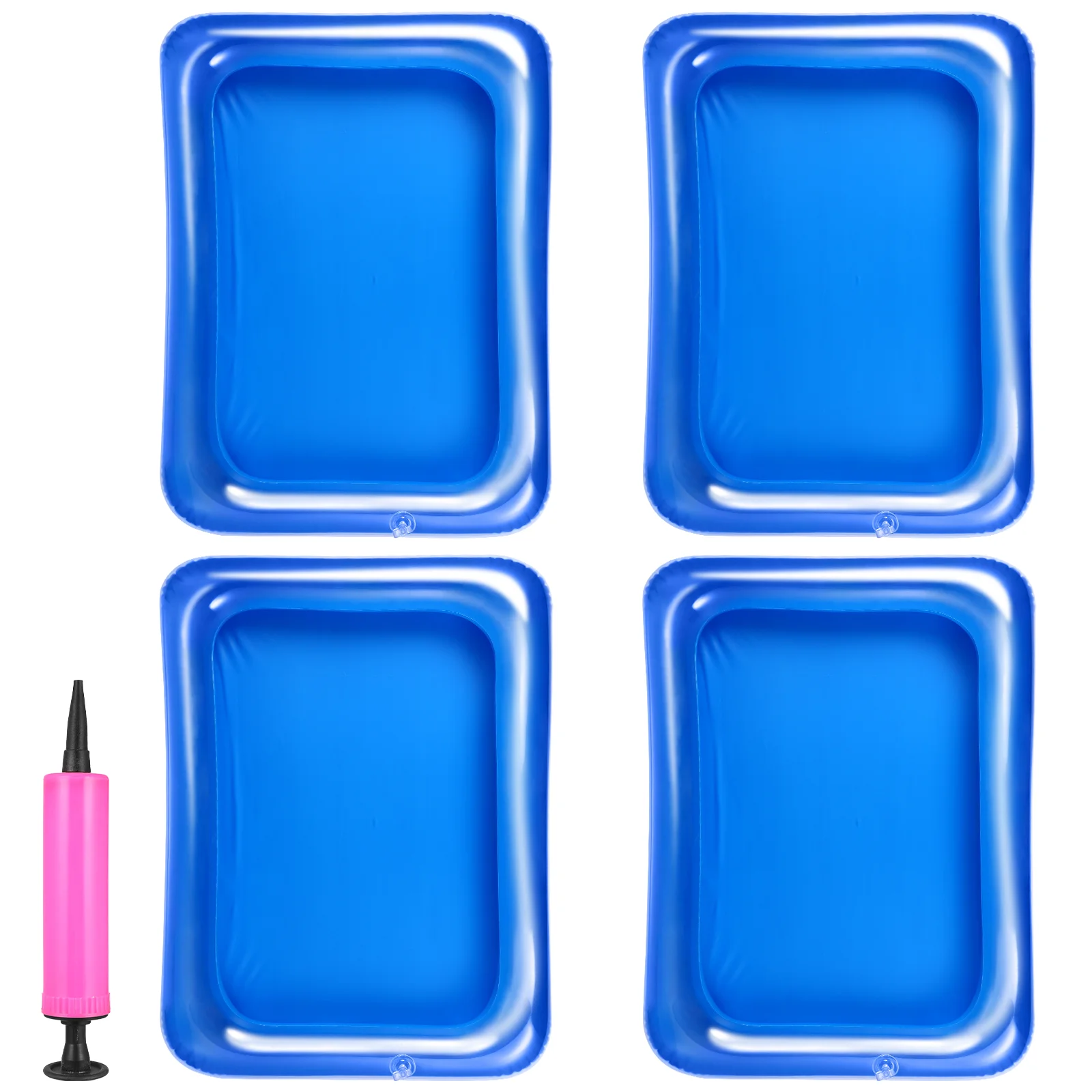 

Inflatable Ice Bar Server Trays Pool Party Serving Bars Drinks Outdoor Food Holder Pvc Cooler Banquet