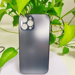 Luxurious Primary Color Phone Case for iPhone 14 (Black)