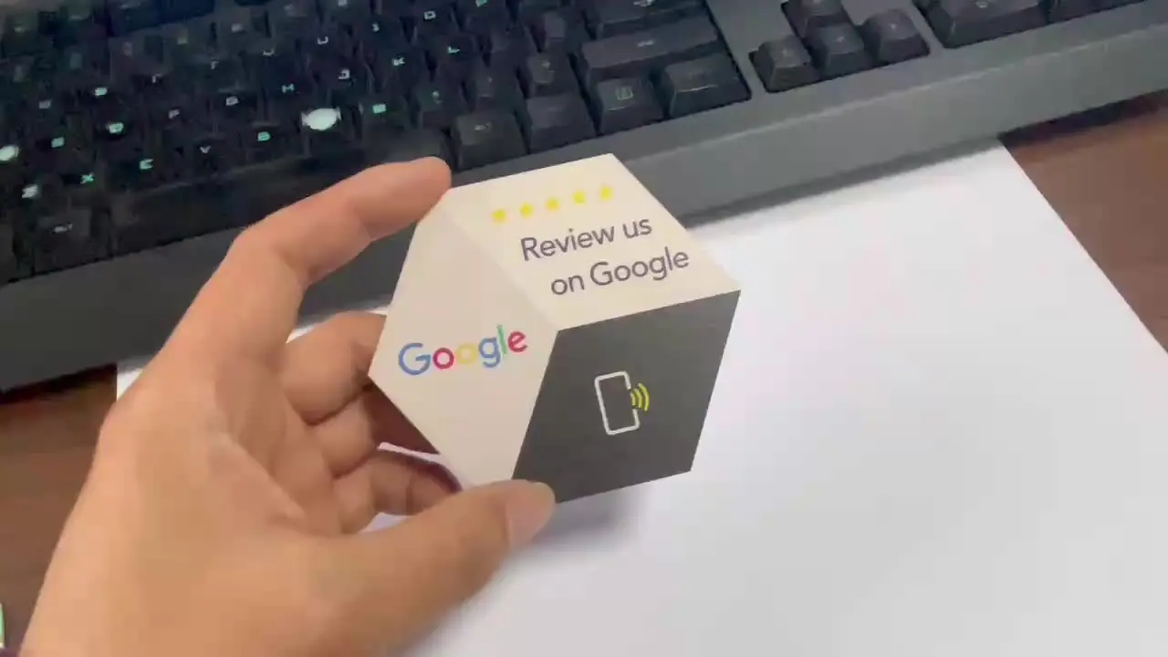13 56 МГц Программируемая круглая карта комментариев Google NFC Шестиугольная
