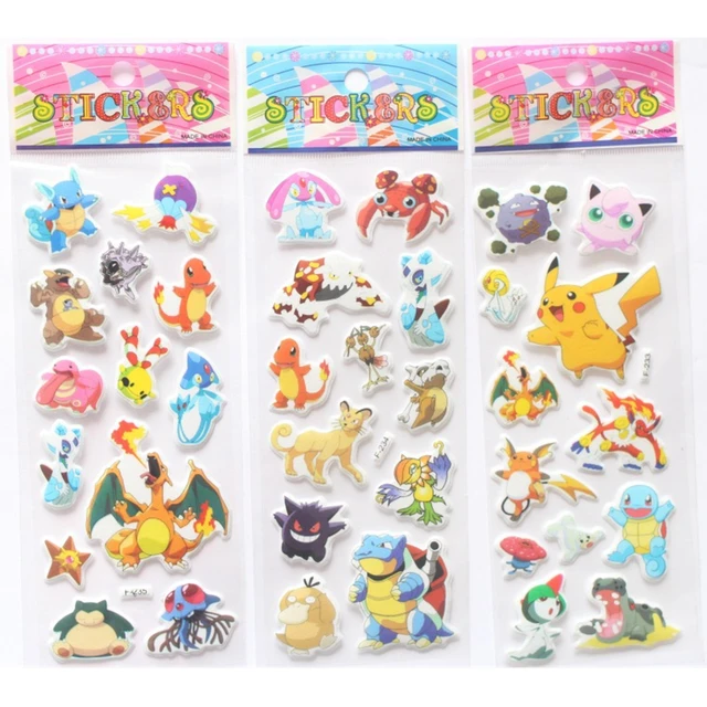 Impermeável Pokémon Tattoo Stickers, Bonito Pikachu Adesivo, Desenhos  animados engraçados, Crianças, Meninas Natal, Presente de aniversário,  recompensa Toy, 12Pcs por Saco - AliExpress