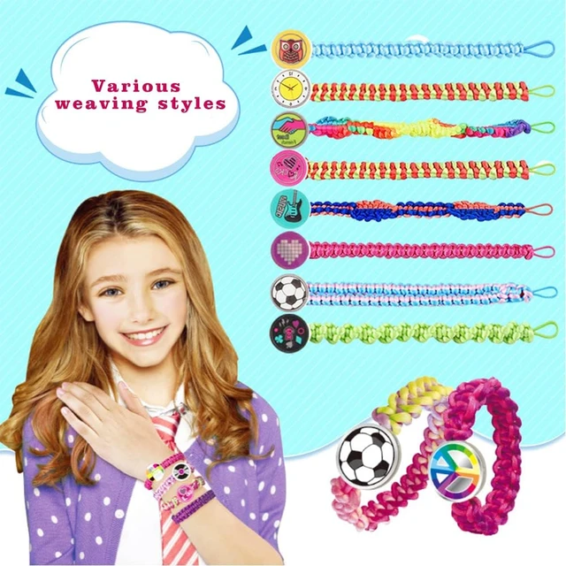 Best Friendship Bracelet Making Kit , Craft Toys and Gifts for 5 6 7 8 9 10  11 12 13 Years Old Girls,Bracelet String and Rewarding Activity for Teens,Best  Girls Gifts for Birthday, Christmas 