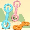 Dog Pull Ring Toy Interactive Dog Toys Interactive Teeth Cleaning Toy For Dogs Boredom Relief And Training Pull Ring Pet Chewing 2