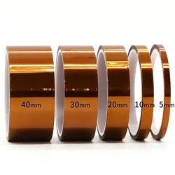 High - Temperature Polyimide Insulating Tape - Kapton Heat - Resistant Adhesive for 5MM (Brown)