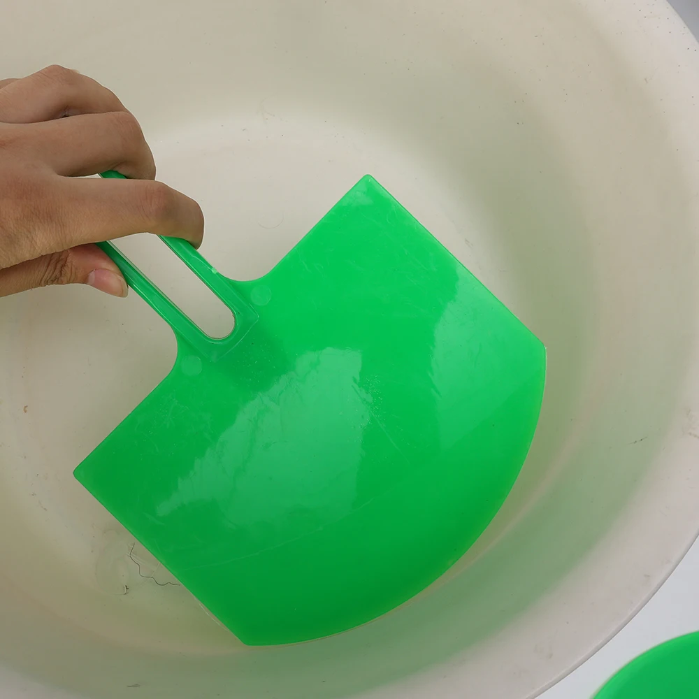 Curved Bucket Scoop Putty Knife Applicator Board Paint Drywall Finishing Plaster Scraping Decals Patch Construction Tools