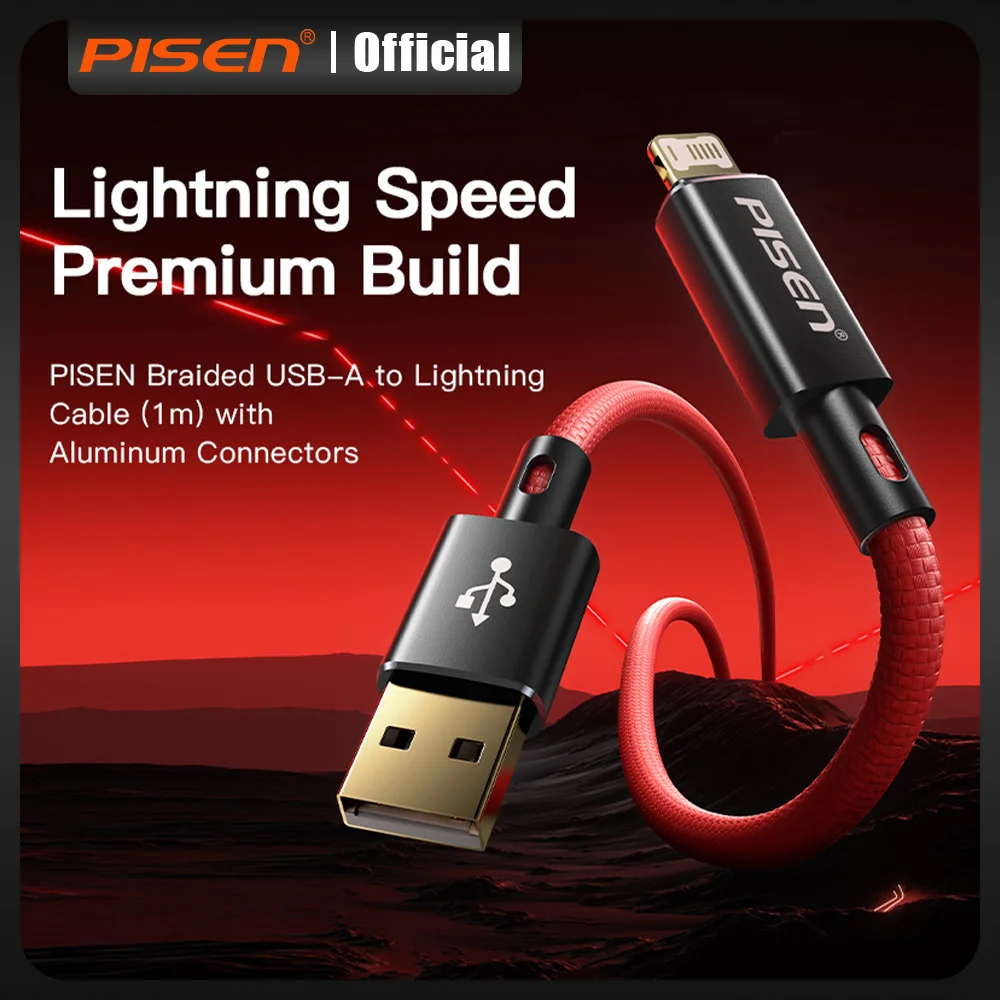 PISEN Cable Fast Charging iPhone