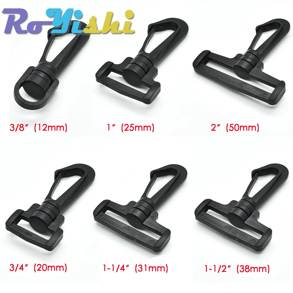 EDC Gear 10 Moschettoni In Lega Di Alluminio 3cm - Ganci A Molla Per Zaino, Chiavi, Outdoor, Escursionismo, Carico Max 15kg