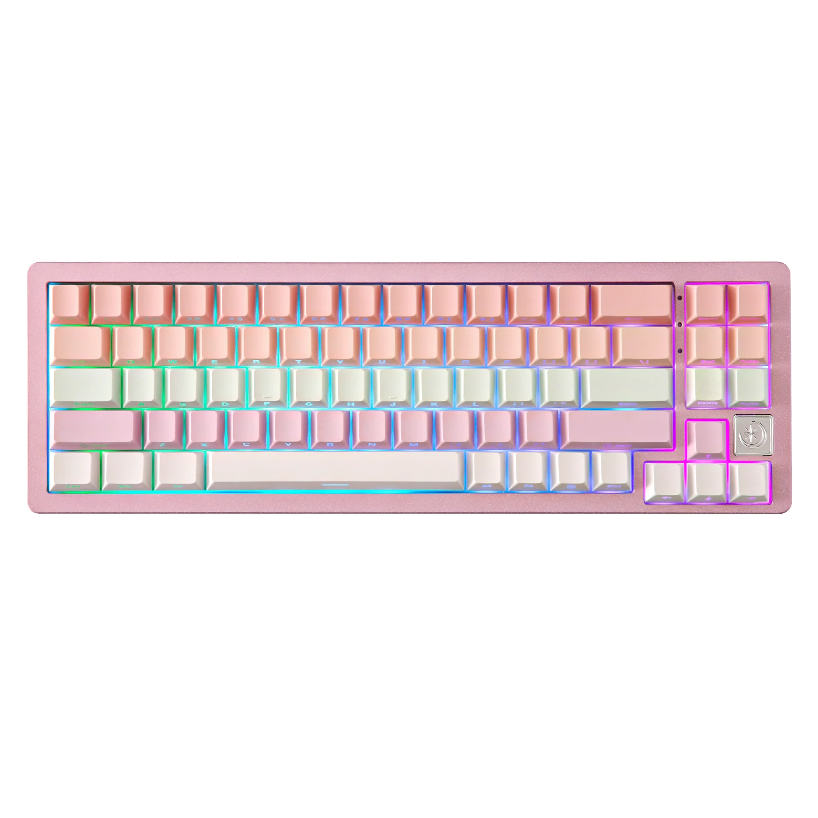 Yunzii-メカニカルキーボード用,3モード,サイドプリントキー付き
