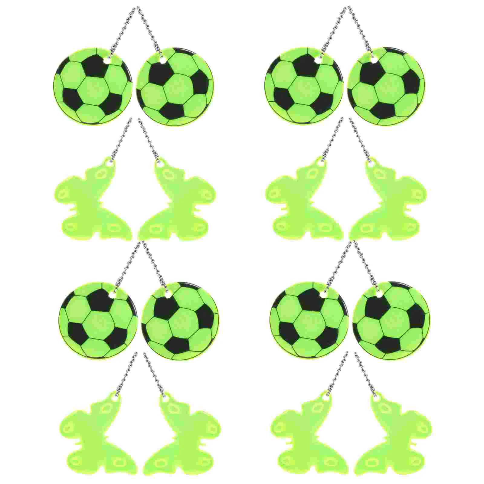

Mini Soccer Keychain Hanging Keychains Adorable Bag Pendant Accessories for Miniature Butterfly Compact