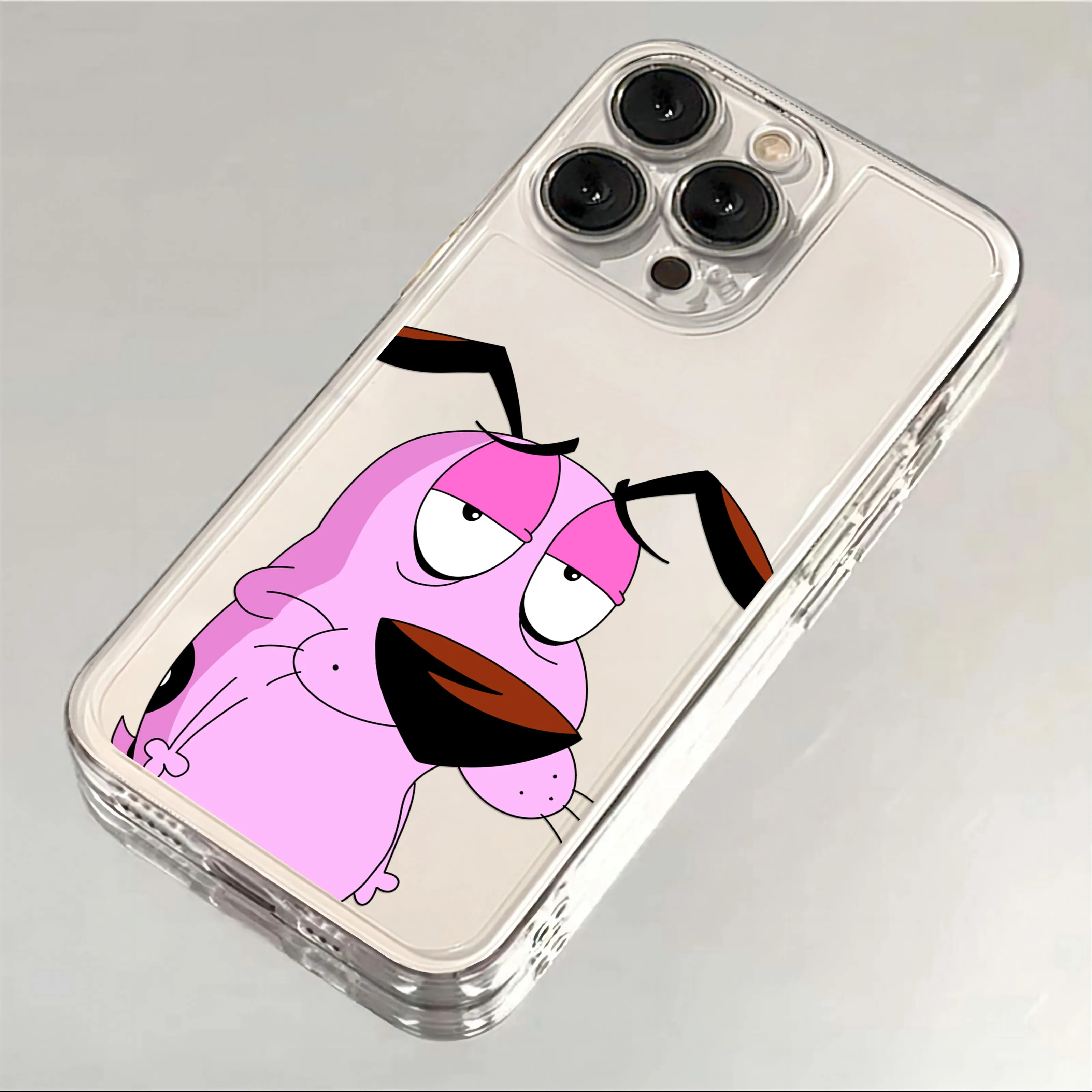 Courageous Cartoon Dog Phone Case
