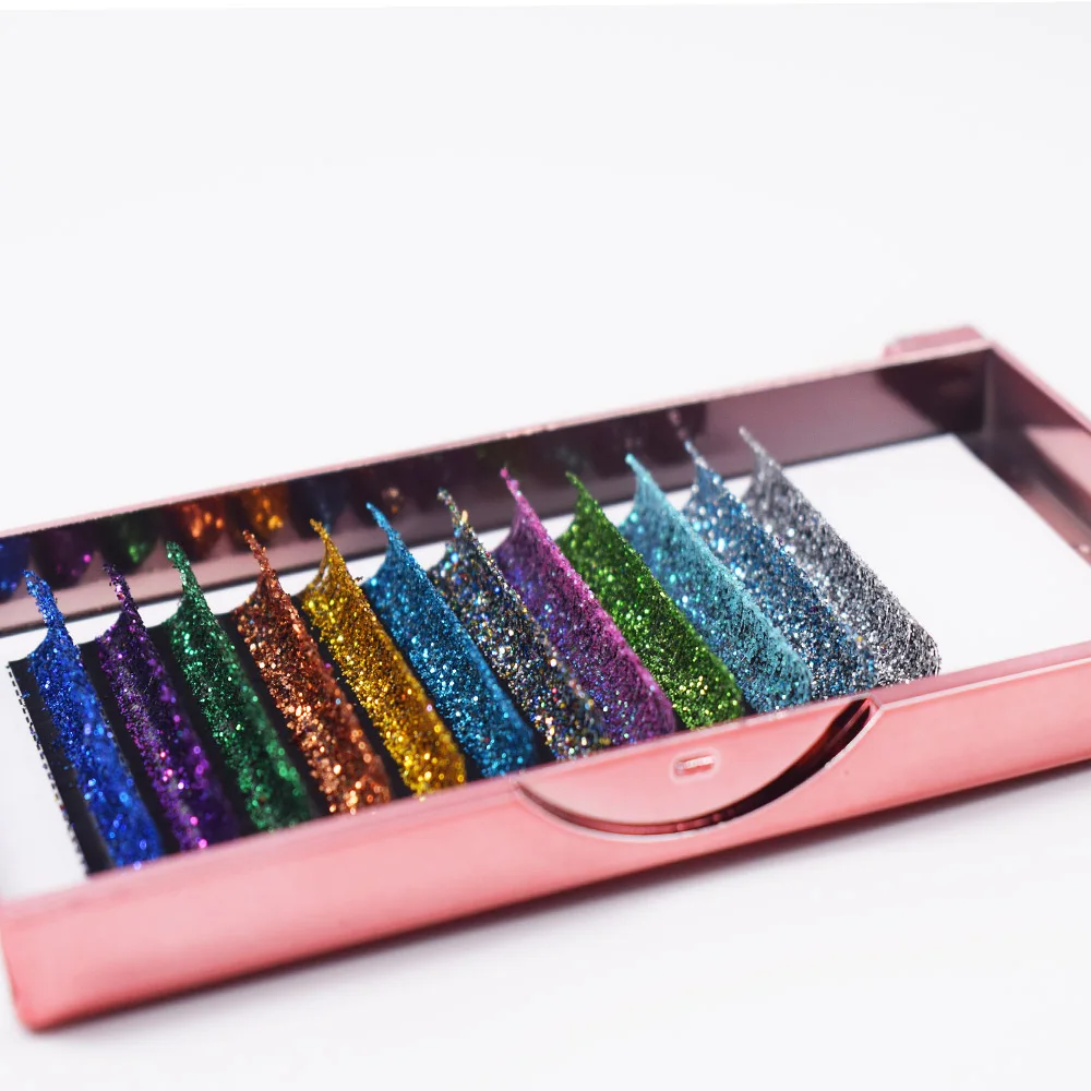 Glitter Eyelash Extensions