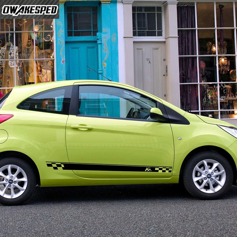 Adhésif Vintage Motorshow 96 – Ford KA – Autocollant Tuning Italie Années 80
