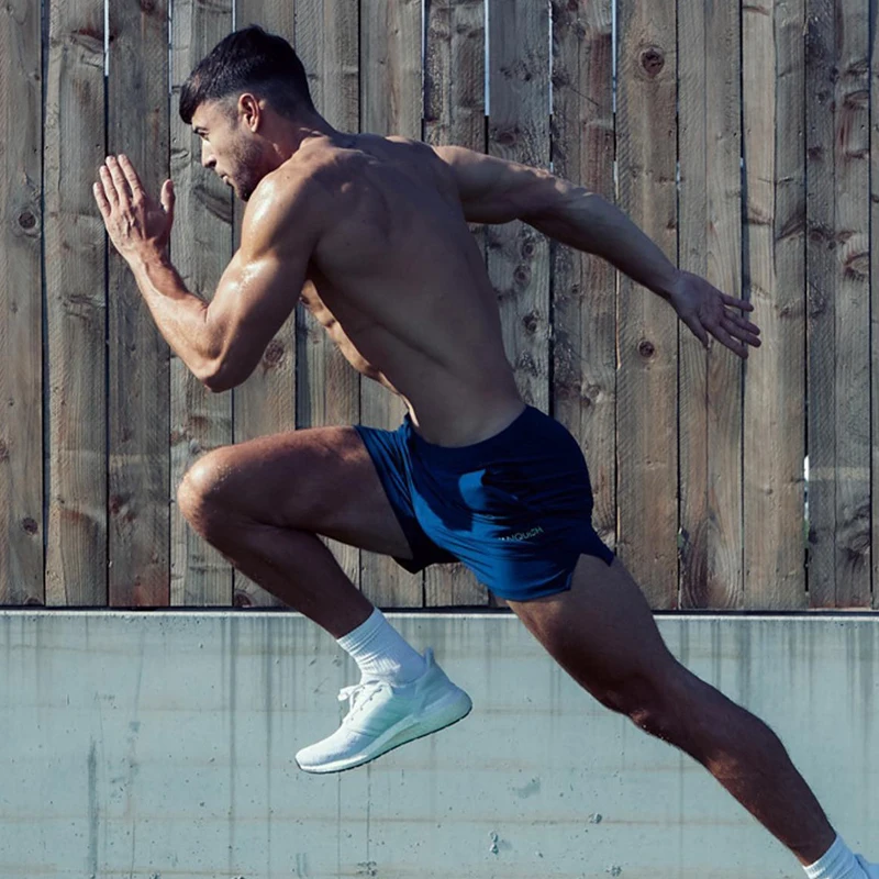 Men's Clothing Shorts New Summer Sports Fitness Training Shorts Quick Drying Breathable Elastic Jogging Bodybuilding Beach Pants