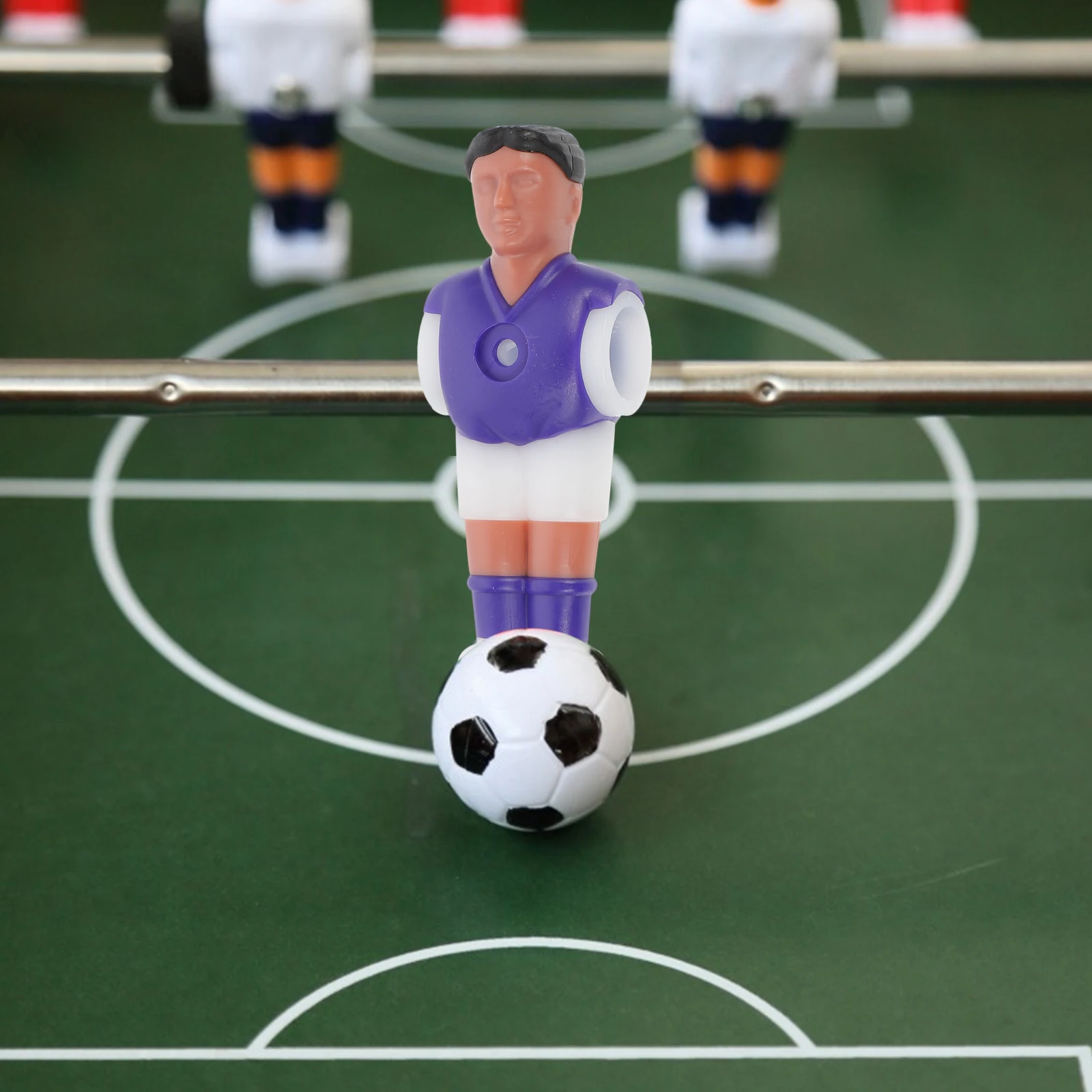 Table Soccer Mini Football Player Replacements Plastic Puppet Figures Kids Game table football game tabletop soccer game