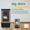 World First Bio Smart 19L Electric Composter for Kitchen, Filter No Need to Change, Not Dehydration Tec, Add Waste Anytime Compo 2