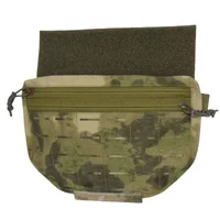 Double Layer Outdoor EDC Pack Men Tactical Molle Waist Pouch Nylon Vest Hang Pouch Fanny Pack Camping Hunting Accessories Bags 1