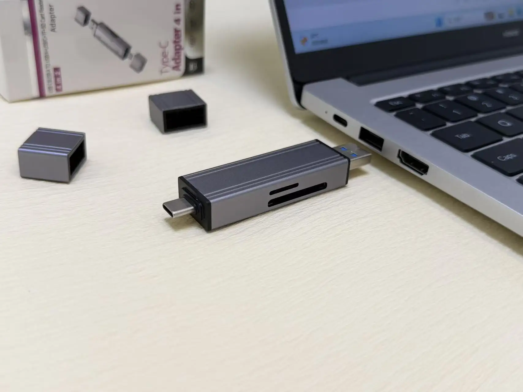FC&EC 카드 리더 USB C to SD 마이크로 SD TF 카드 리더 어댑터 PC 노트북 액세서리 스마트 메모리 카드리더 SD 카드 어댑터