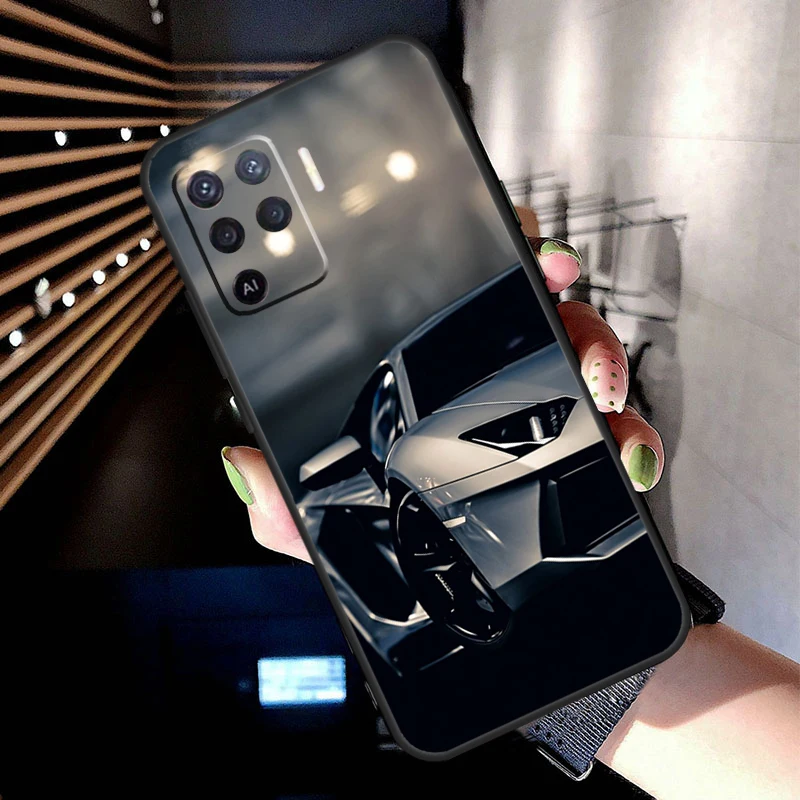 Sleek Sports Car Design Protective Phone Case