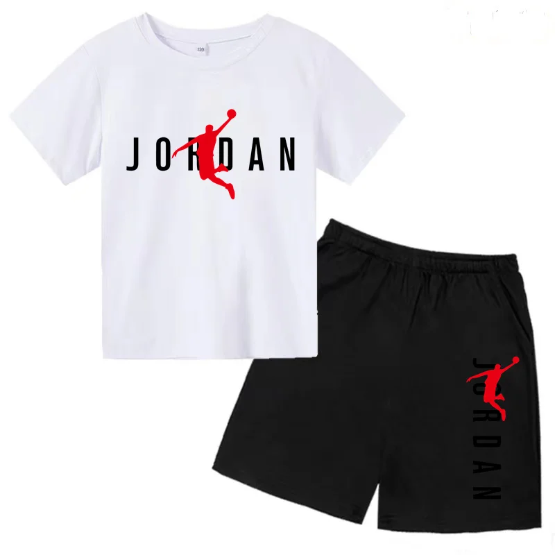 Sportset Kids Summer Outdoor Printed T-shirt Boys Girls Teen Summer Short Sleeved Sunny Charming Kids Casual T-shirt Ages 3-13 kids t shirt