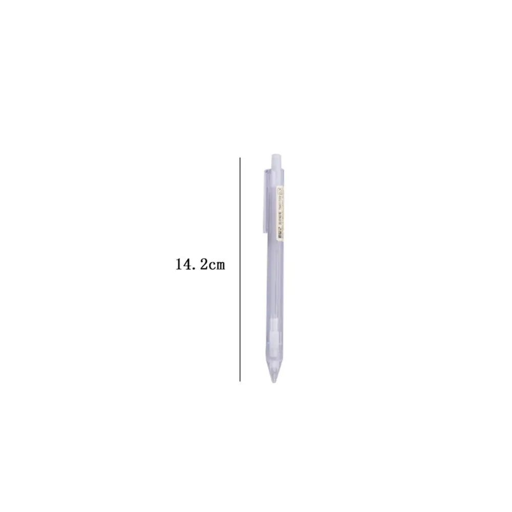 1Pc 0.5/0.7mm 2B Mechanical Pencil Simple Japanese Transparent Frosted Pencil Office School Supplies Student Stationery Gift 6