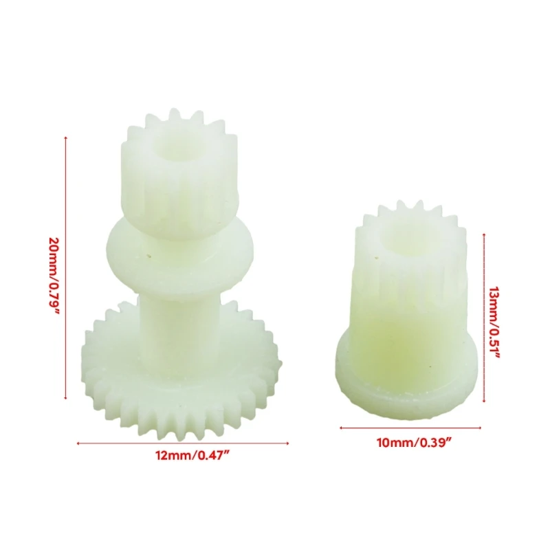 Replacement Gear Set 1set for CH505/918/717/404/818/1060 Cassette Deck Reel Opening Gear Card Slot cassette tape player,audio accessories,recorder tape accessories,recorder tape drive accessories