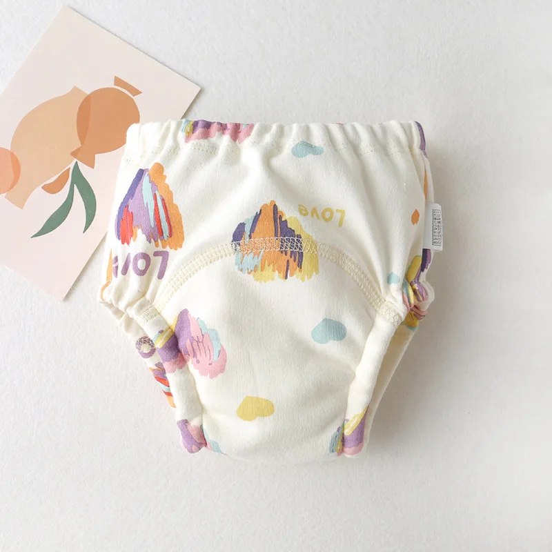 BC Babycare-Culotte réutilisable en coton pour bébé, couche-culotte  respirante, imperméable, lavable, sous-vêtements pour enfants, 7 couches -  AliExpress