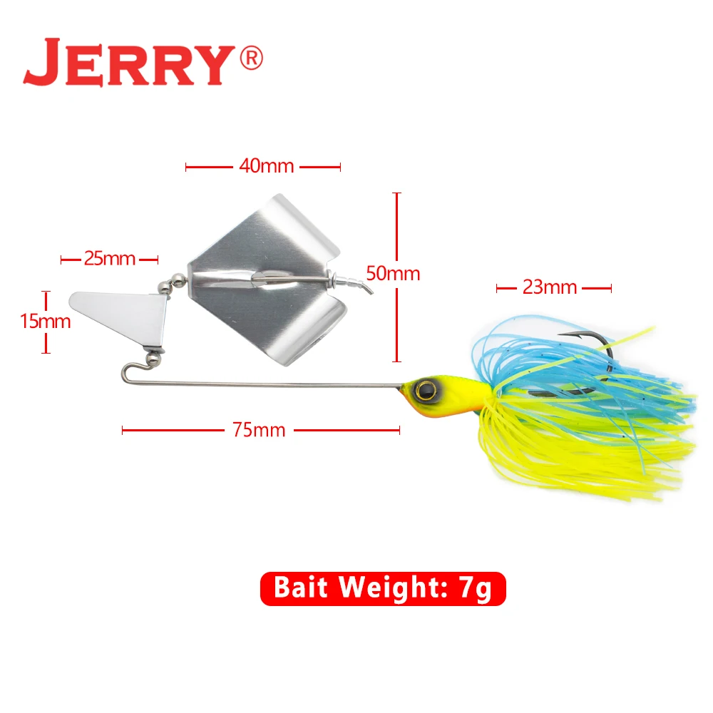 Jerry 1/4oz 3/8oz 1/2oz Single Prop Buzzbait Clacker Buzz Bass Fishing Topwater Lures Spinnerbait