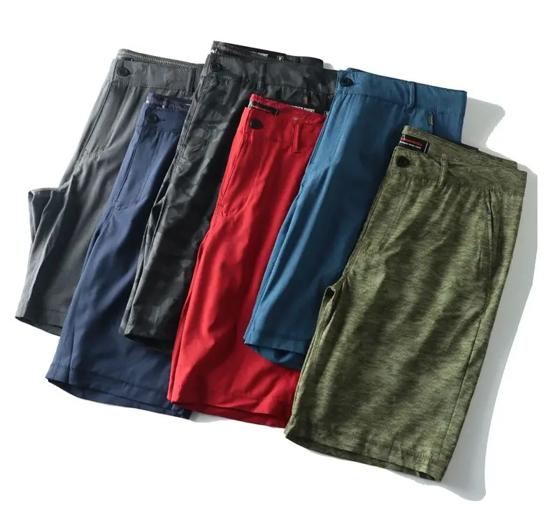 Golf Shorts Men Stretch Golf Short Pants for Men Sports Shorts Man Light Waterproof Quick Dry Breathable Hiking Fishing