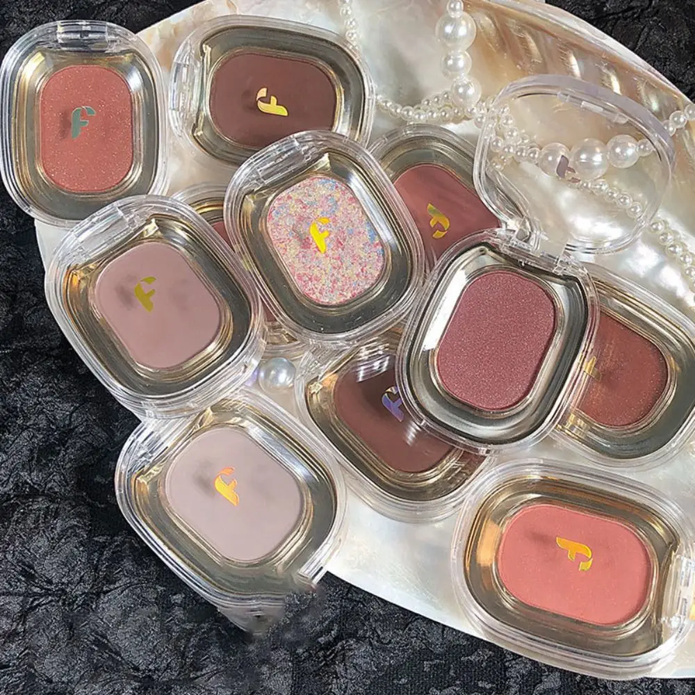 Eye Shadow Smooth Glitter Eyeshadow Low Saturation 9 Colors Eye Cosmetics Monochrome Eyeshadow Matte Eye Shadow Gentle And Clear Waterproof