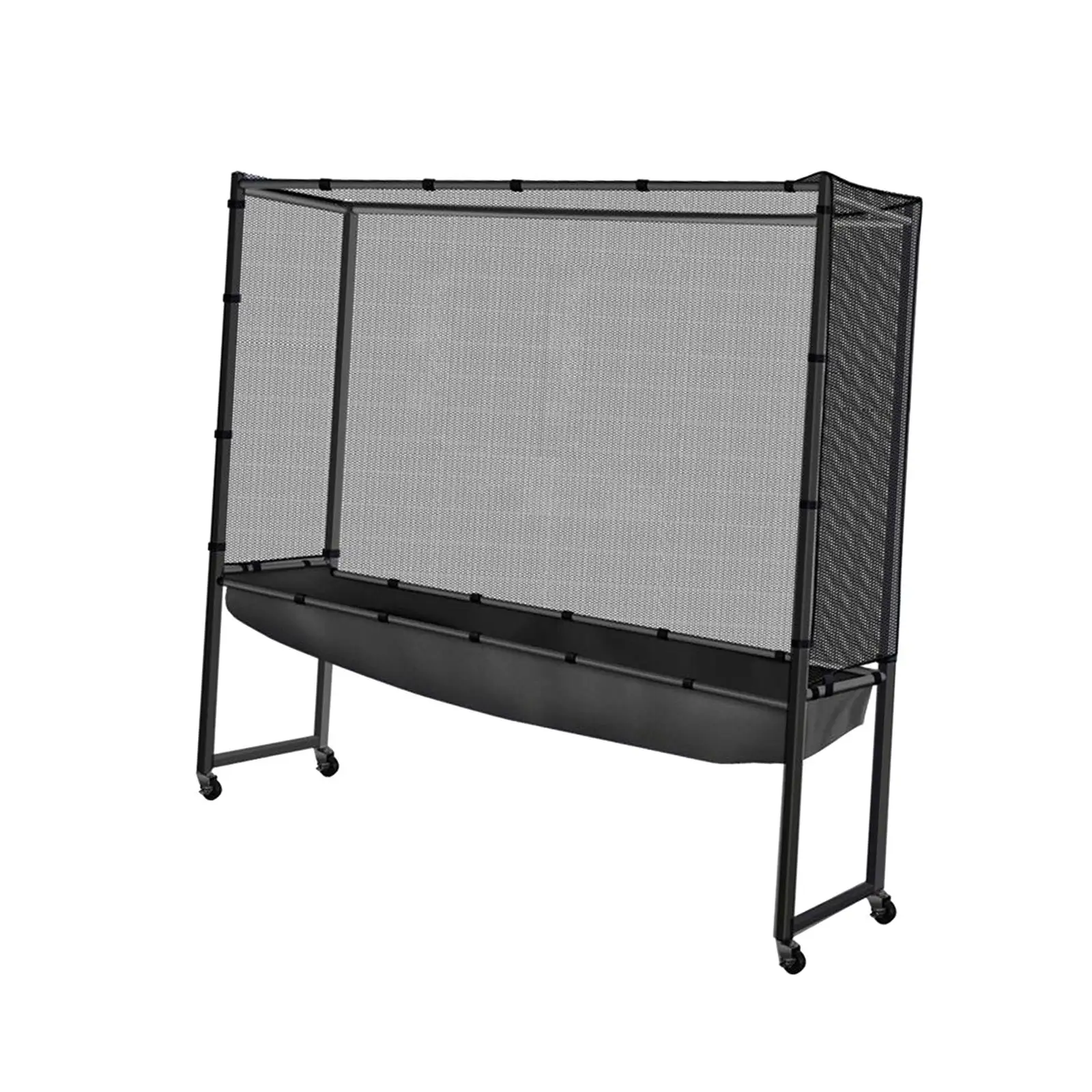 Movable Table Tennis Ball Net Equipment Professional Ping Pong Ball Collection Net Ball Collecting Net for Robot Serve Practice