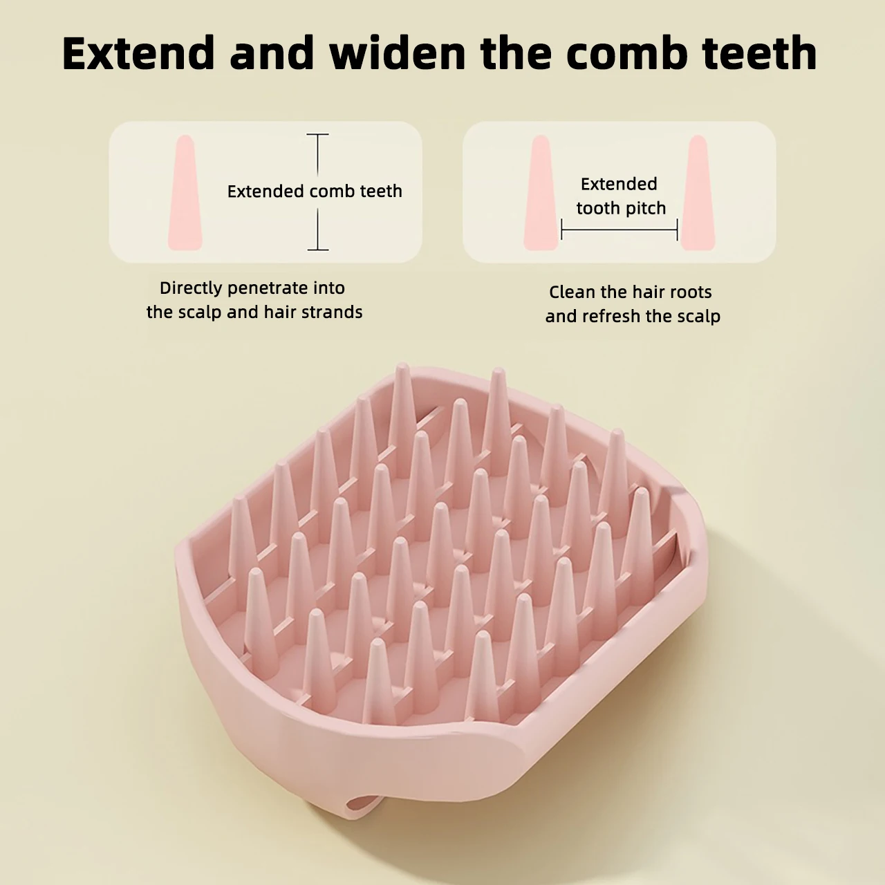 Silicone Hair Massage Brush Shower Massager Cleaning Brushes Scalp Bath SPA Hair Body Care Brushes Tools